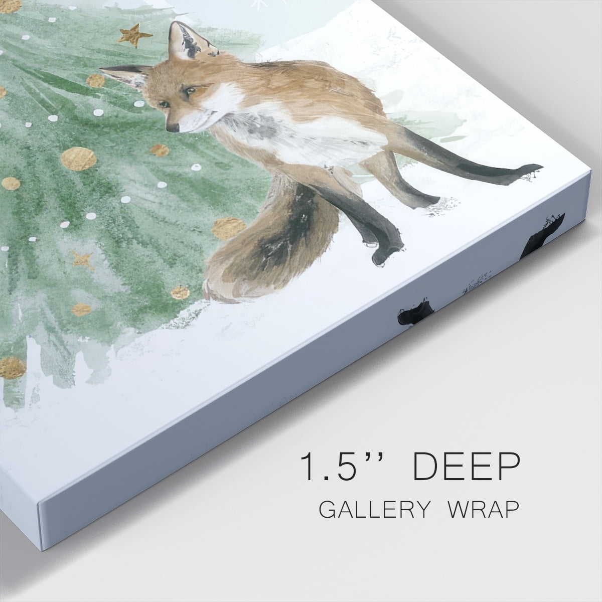 Christmas in the Forest Collection B- Gallery Wrapped Canvas