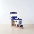 thumbnail image 1 of COMPUKAS Train Station Wooden Train Tracks for Children Interactive Learning 1pc, 1 of 6