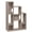 Gray Oak, variant on ELLEGNT 8‑Shelf Cat Tree Cabinet - Wooden, 2 Cat Holes, Anti‑Tipping, Multi‑Tier Storage for Living Room, Bedroom, Office, Gray Oak