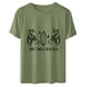 thumbnail image 5 of Camiseta de manga corta con cuello redondo y estampado de jersey suelto de verano para mujer Camiseta/camisa de manga corta con cuello redondo Pompotops  hfajkhk141809, 5 of 7