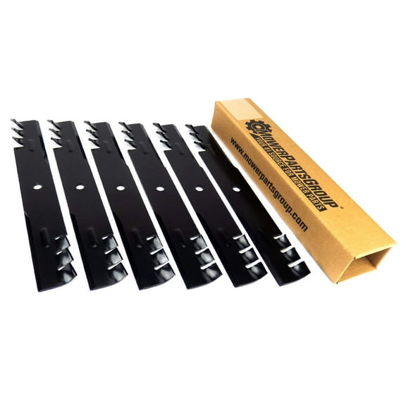 (6) Mulching Blades for Hustler 52" Fastrak & Z Series 785436, 30227-52X