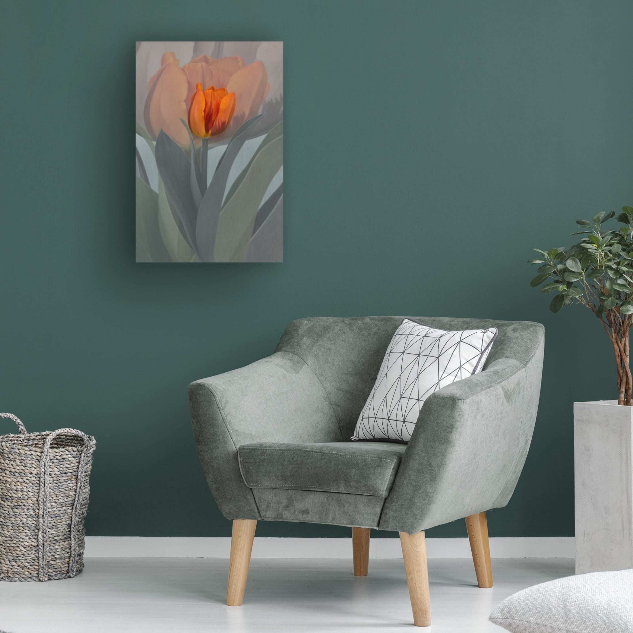 Trademark Fine Art Richard Urbanski  Candle Canvas Wall Art