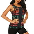 thumbnail image 2 of Bixox Women's Go Surfer Printed Sleeveless Fitness Workout Running Quick-Dry Tank Top, 2 of 7