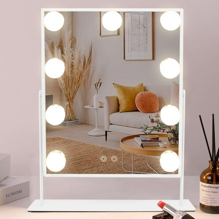 Vanity Mirror with 3-Color LED & 10X Magnifier photo 1