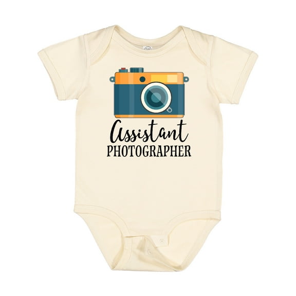 Inktastic Assistant Photographer Boys or Girls Baby Bodysuit