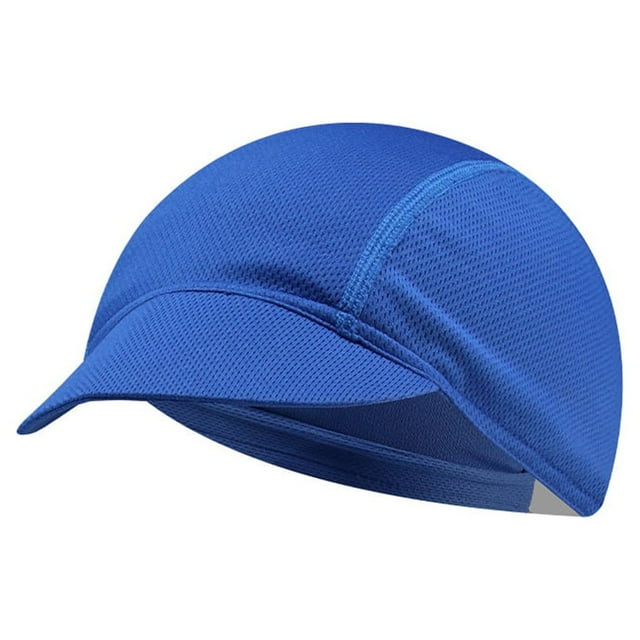 Cooling Skull Caps Cold-Proof Comfortable Riding Hats Cycling Accessories Sun Protection Summer Helmet Liner for Biking Climbing Royalblue