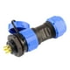 thumbnail image 3 of Conector macho hembra IP68, resistente al agua, cable conector, conectores de aviación 10 pines, 3 of 9