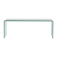 thumbnail image 4 of Table Basse Cascade en Verre Trempé Clair Curvo, 4 of 5