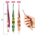 thumbnail image 2 of 4pcs Dried Flower Crochet Hooks for Adult, EEEkit Ergonomic Sewing Tool Gift for Mother's Day Birthday, 2 of 7