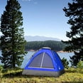 thumbnail image 4 of 2 Person Tent - Rain Fly & Carrying Bag - Lightweight Dome Tents for Kids or Adults - Camping, Backpacking, and Hiking Gear by Wakeman Outdoors, 4 of 5