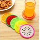 thumbnail image 3 of Juego de posavasos de silicona resistente al calor, 6 piezas, antideslizante, con forma de fruta, para mesa de comedor, adorable diseño de fruta, accesorios de cocina aislados sin BPA, 3 of 5