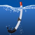 thumbnail image 1 of Todo el tubo de respiración húmedo Cómodo equipo de buceo con tubo de aire para nadar (blanco), 1 of 7