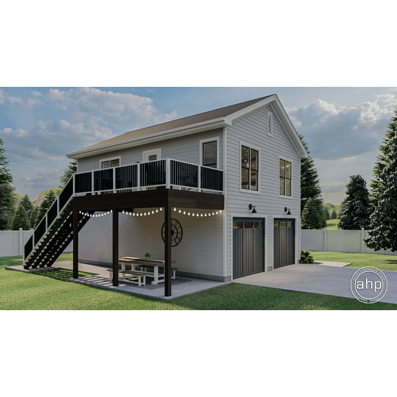 Advanced House Plans: Builder Ready Blueprints | Gideon 29916 | Carriage House Plan