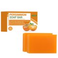 thumbnail image 2 of Kokovifyves 2Pcs Natural Persimmon Deodorizing Soap Bar Daily Body Cleansing Removes Dirt Oil Leaves Skin Soft No Tightness, 2 of 9