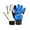 Blue E, variant on PPgejGEK Children's Football Goalkeeper Gloves Rubber Wallop-Proof Hand Protection Sizes 5.91-7.09 Inches Green Blue Cloth for Young Players Comfortable Wrist Strap Easy Clean