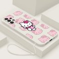thumbnail image 1 of Hello Kitty Art Phone Case For Samsung Note 8 9 10 20 Plus Lite Ultra A32 A52 A52S A72 A02 A22 Lite Liquid Rope Funda Cover Capa Gift Festivals, 1 of 7