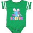 thumbnail image 3 of Inktastic My 1st Easter One with Bunny Ears and Tail Boys or Girls Baby Bodysuit, 3 of 5