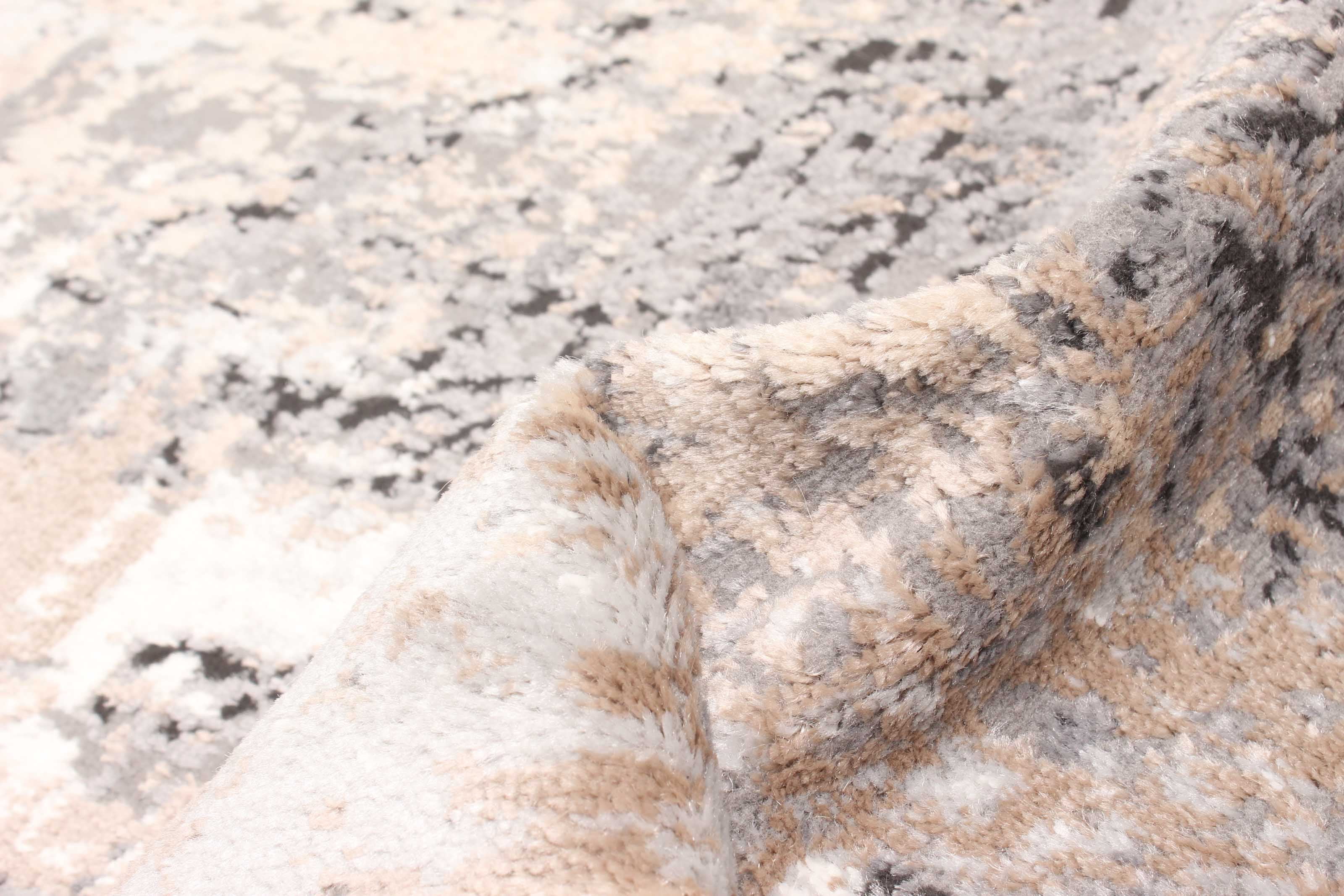 ECARPET Tapis Contemporain/Moderne Bronte pour Salon, Chambre, Salle A Manger, Entrée, Couloir et Plus Encore.