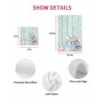 thumbnail image 7 of Easter Bunny Kitchen Dish Towels for Drying Dishes Set of 3, Blue Easter Eggs Spring Floral Teal Wooden Waffle Weave Microfiber Hand Tea Bathroom Towels Quick Dry & Absorbent Towel 12x12, 7 of 7