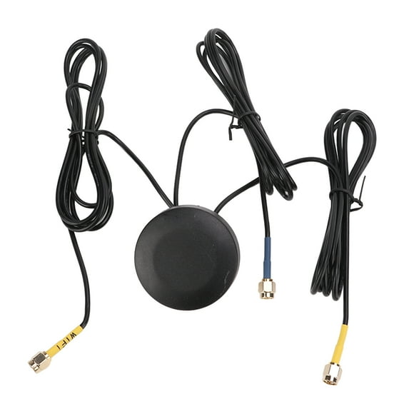 3 en 1 WIFI 4G GPS SMA Antenne Mâle IP67 Étanche Extérieur Armoire Ronde Antenne GPSJG006