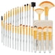 thumbnail image 1 of Juego de brochas de maquillaje, juego completo de brochas para base, brochas para polvos, brochas para rubor, brochas para sombras de ojos, herramientas de maquillaje, 1 of 6
