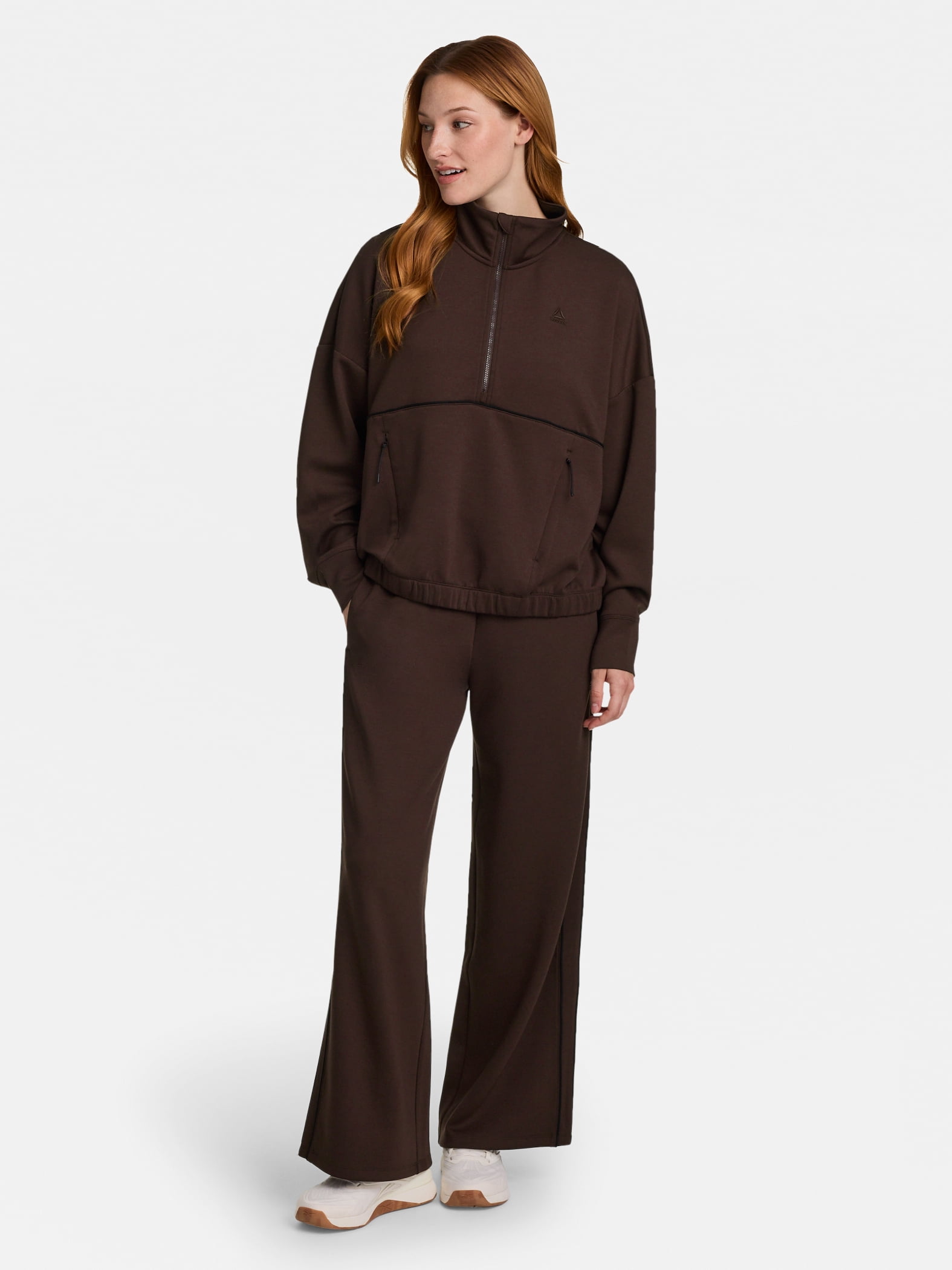 Reebok Women's Momentum Wide Leg Pants, 30'' Inseam, Sizes XS-4X