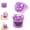 Purple, variant on 70ml Fruit Scented Crystal Slime for Handmade DIY Craft, Soft and Stretchy, Non-Hardening Formula, Includes Tools, Ideal for Sensory Play and Creative Fun for Everyone