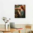 thumbnail image 2 of JEUXUS The Soul of The Flowers Poster Decorative Painting Canvas Wall Art Living Room Posters Bedroom Painting, 2 of 4