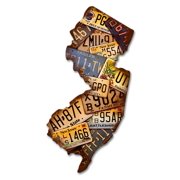 New Jersey License Plates Vintage Sign “Made in the USA with heavy gauge steel"