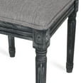 thumbnail image 4 of Noble House Beckstrom French Fabric Dining Chair, Set of 6, Gray, 4 of 8