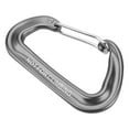 thumbnail image 3 of Aleación de aluminio Carabiner d Hebilla Spring Clip de Llavero Hook Outdoor Sports Accessory Gray, 3 of 7