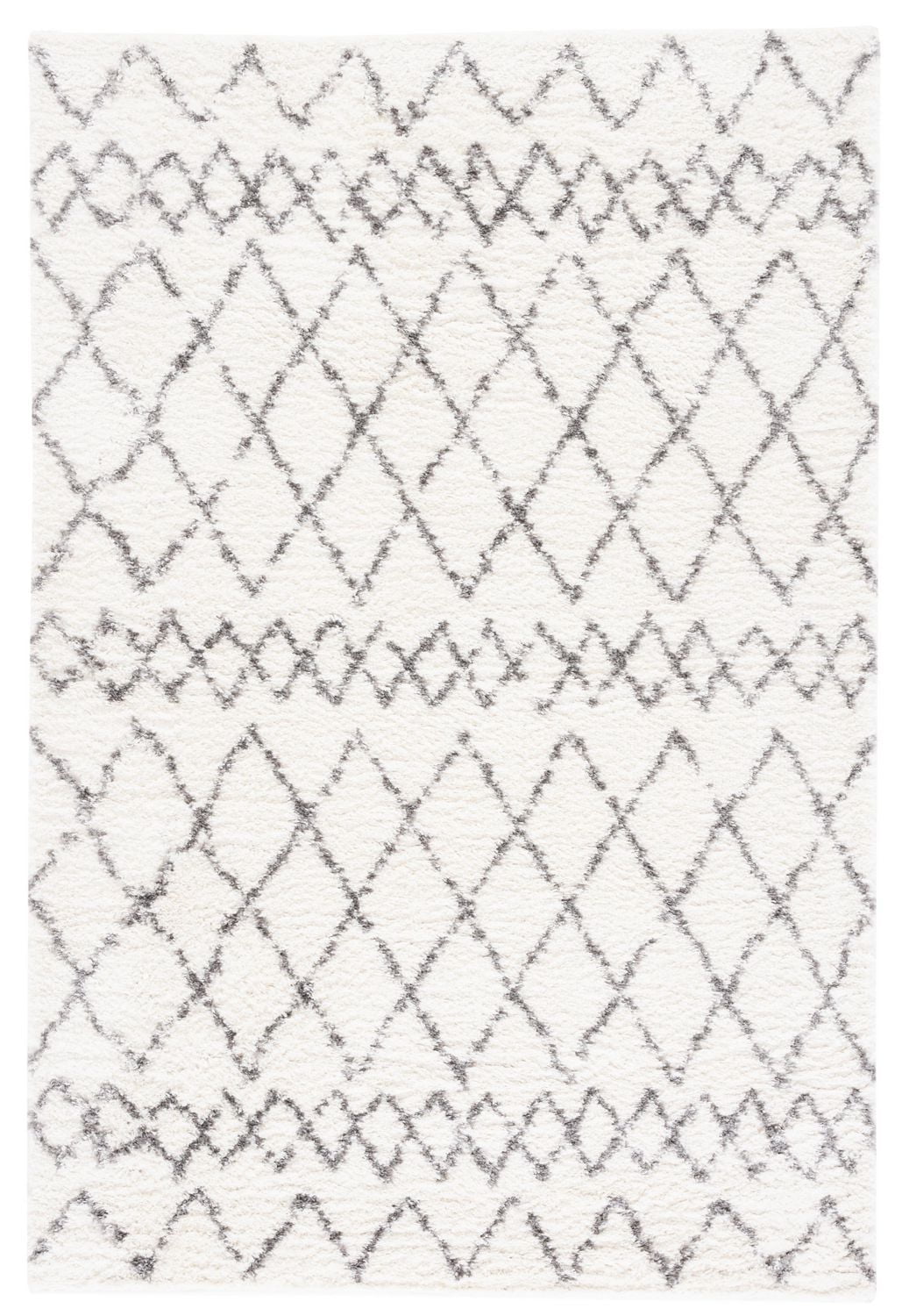 SAFAVIEH Berber Avery Tapis Géométrique Shag