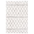 thumbnail image 4 of SAFAVIEH Berber Avery Geometric Diamonds Shag Area Rug, 4 of 7