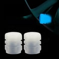 thumbnail image 4 of 2x Car Valve Caps Covers Luminous for Universal Cars Stem Caps Cover Electric Vehicle Blue, 4 of 8
