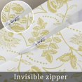 thumbnail image 6 of Vintage Farmhouse Paisley Plant Leaf Body Pillow Cover, Pillowcase Protectors with Zipper, Breathable Decorative Throw Pillow Case Cover, Pillow Shams for Couch Sofa 24x36Inch, 6 of 7