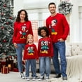 thumbnail image 2 of Disney Mickey Minnie Mouse Family Matching Sweatshirt Christmas Baby Girls Boys Coveralls, 2 of 6
