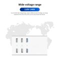 thumbnail image 4 of Cargador Usb Inteligente Universal 6 Puertos De Salida Convertidor De Carga Rápida Usb Indicador De Carga Adaptador De Carga Usb Kearding EL013380-01, 4 of 6