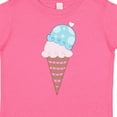 thumbnail image 4 of Inktastic Valentine's Day Ice Cream Cone Boys or Girls Toddler T-Shirt, 4 of 5