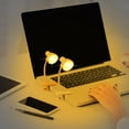 thumbnail image 2 of kjfeif Clip On Desk Lamp, Adjustable Reading Light with Bed Headboard Clamp, Eye-Caring Table Lamp for Home Office, College Dorm, Study, and Bedside Use, 2 of 6
