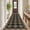 Black/Brown, variant on MeyJey 2'x6' Runner Rug for Hallway Washable Kitchen Rugs Non Slip Faux Jute Scalloped Indoor Carpet for Entryway Laundry Room Floor Mats