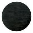 thumbnail image 5 of Furniture of America Kabini Wood Round Pedestal Dining Table in Antique Black, 5 of 13