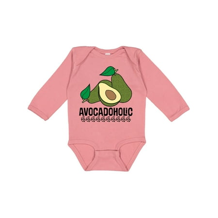 

Inktastic Avocado Lover Avocadoholic Gift Baby Boy or Baby Girl Long Sleeve Bodysuit