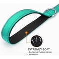 thumbnail image 2 of Jinswick Reflective Dog Leash Dog Training Leash Nylon Braided 4ft 5ft 6ft Heavy Duty with D for Large and Medium Dogs Comfortable for Running Training, 2 of 20