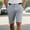 Gray, variant on Pejock Men's 5" Golf Shorts - Solid Color, Polyester with Pockets for Outdoor Sports, Summer Wear