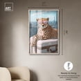 thumbnail image 5 of Cheetah Luggage NYC Shadowbox Print Glam Wall Decor by Art Remedy, Blonde Frame, 30 x 45, 5 of 7
