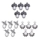 thumbnail image 4 of 5pcs Perla Colgante de Collar Pendiente Escultura Colgante Artesanal DIY para Ornamentos de Artesanía Manual Macarena  Colgante antiguo, 4 of 8