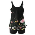 thumbnail image 5 of Kinrui Womens Tankini Bathing Suits with Boyshorts Modest Two Piece Swimsuit Floral Swim Tank Tops Tummy Control Swimwear Multicolor,S, 5 of 6