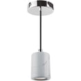 thumbnail image 1 of Luminario Colgante Aksi Marmol Blanco 60 W, 1 of 4
