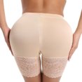 thumbnail image 5 of XIAONU Women's Lace Safety Shorts Stretch Fit Casual Bottoms, 5 of 6