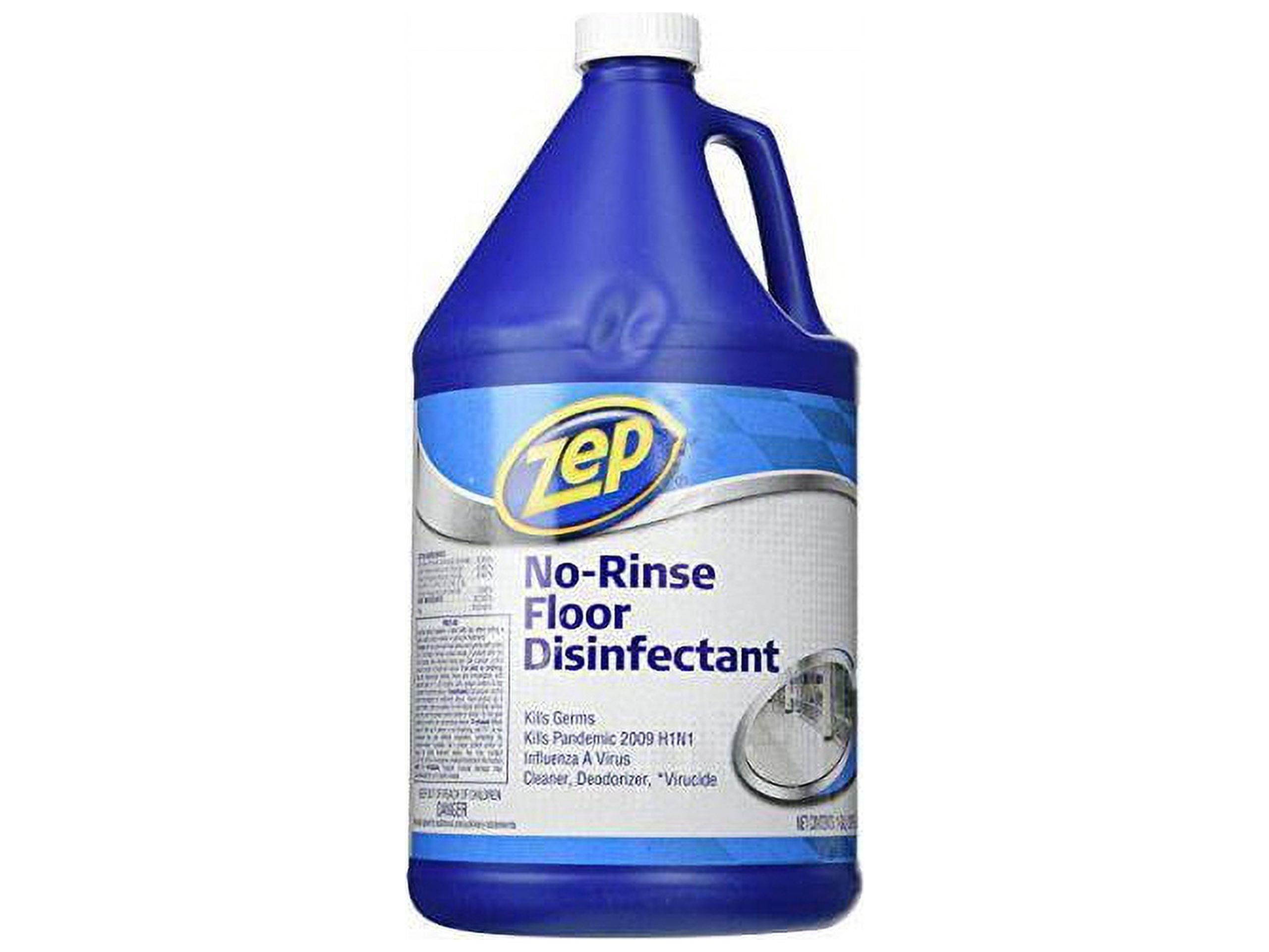 Zep® Commercial No-Rinse Floor Disinfectant, 128 Oz.